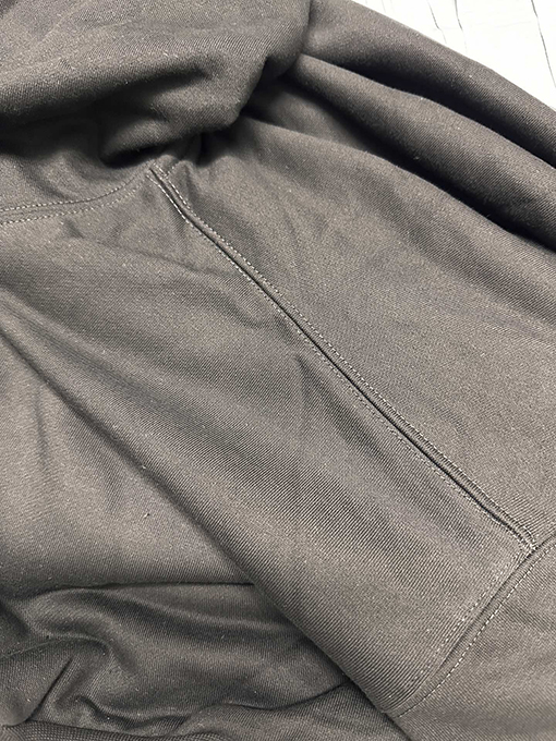 ヴェトモンスーパーコピー ダブルレイヤーフード付きスウェットシャツ