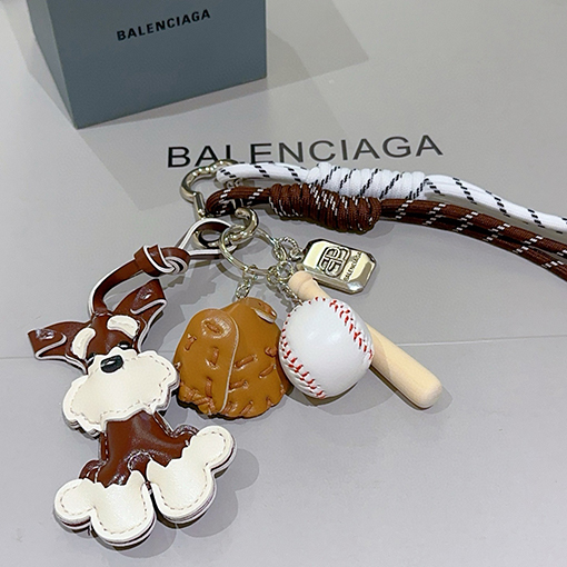 バレンシアガコピー Balenciaga バッグチャームキーホルダー