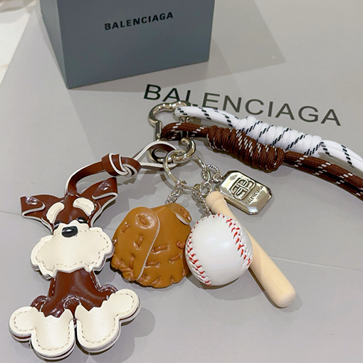 バレンシアガコピー Balenciaga バッグチャームキーホルダー