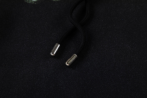 オフホワイト off white 肖像油絵風 460g ウォッシュフード付きスウェットシャツ