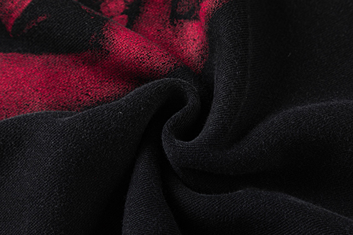 オフホワイト off white 新モデル肖像油絵風 460g ウォッシュフード付きスウェットシャツ