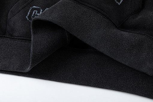 オフホワイト off white クラシックな肖像油絵風460gウォッシュフード付きスウェットシャツ