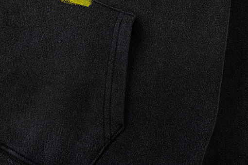 オフホワイト off white 新しいクラシックな肖像油絵風460gウォッシュドフード付きスウェットシャツ