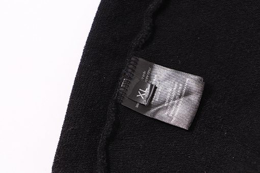 ヴェトモン フロントとバックパネルナノプリントのゆったりとしたフード付きスウェットシャツ