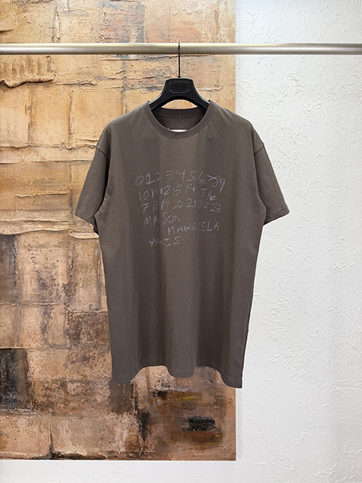 マルタンマルジェラ Maison Margiela MM6 プリント半袖Tシャツ