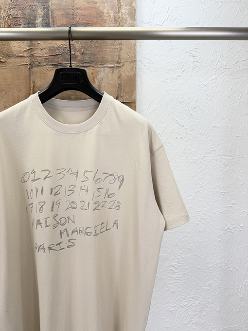 マルタンマルジェラ Maison Margiela MM6 プリント半袖Tシャツ