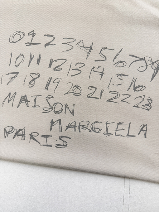 マルタンマルジェラ Maison Margiela MM6 プリント半袖Tシャツ