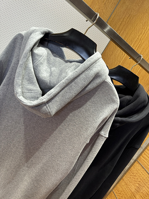 ロエベコピー レザー刺繍パーカー