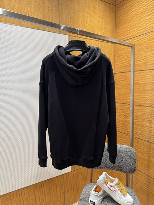 ロエベコピー レザー刺繍パーカー