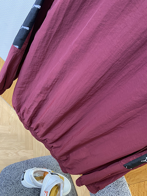 バレンシアガ 刺繍入りカラーブロックスポーティジャケット