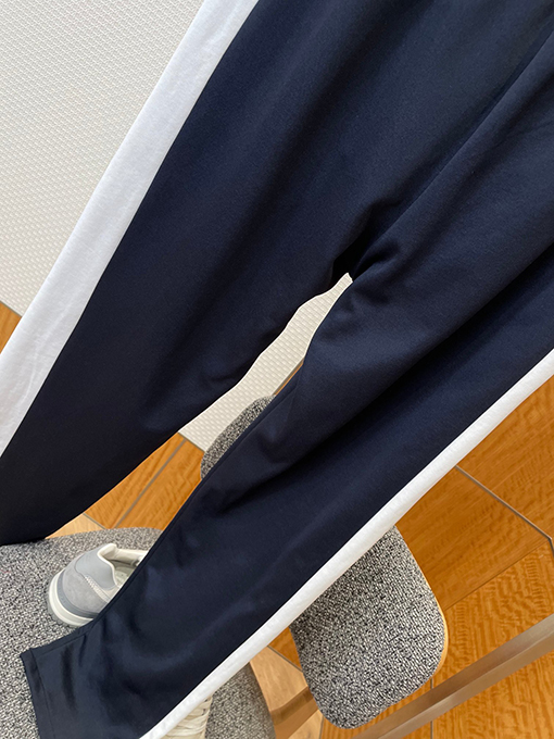 グッチコピー 刺繍入りカラーブロックドローストリングスウェットパンツ