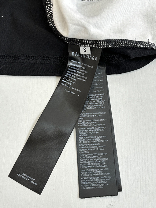 バレンシアガ NBA 共同ブランド刺繍ジャージ半袖Tシャツ