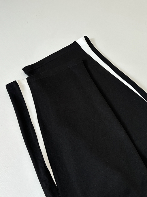 バレンシアガ NBAとの共同ブランド円形刺繍入りストレートレッグカジュアルパンツ