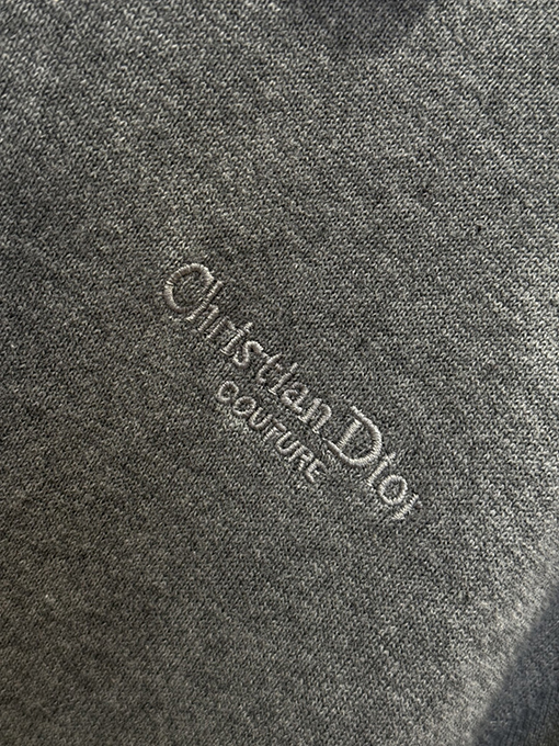 ディオール Christian Dior couture クラシックニット半袖ポロシャツ