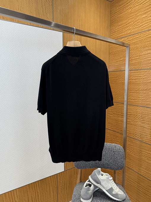 ディオール Christian Dior couture クラシックニット半袖ポロシャツ