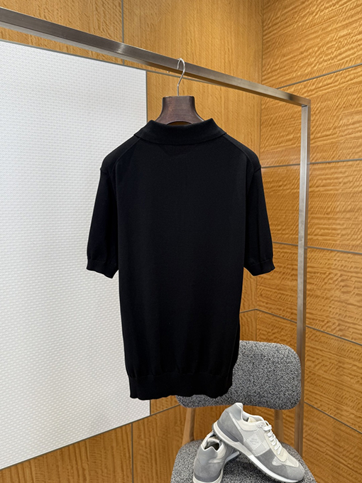プラダコピー PRADA MILANO 新モデルクラシックなニット半袖ポロシャツ