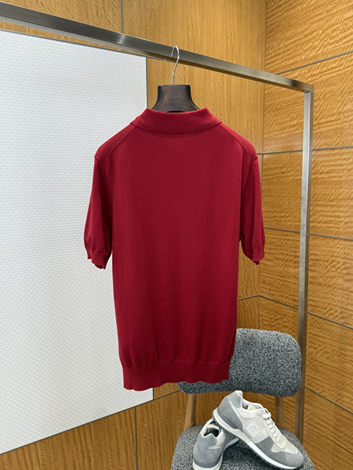 プラダコピー PRADA MILANO 新モデルクラシックなニット半袖ポロシャツ