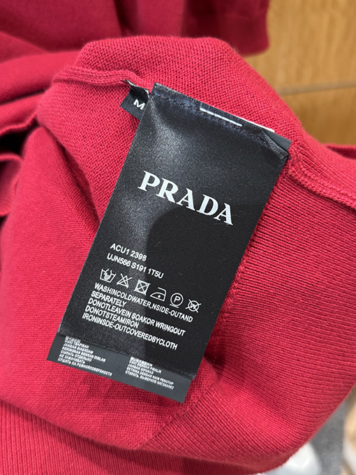 プラダコピー PRADA MILANO 新モデルクラシックなニット半袖ポロシャツ