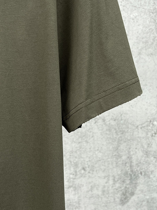 バレンシアガ BALENCIAGA マスキングテープダイレクトプリント ウォッシャブル ダメージ半袖Tシャツ