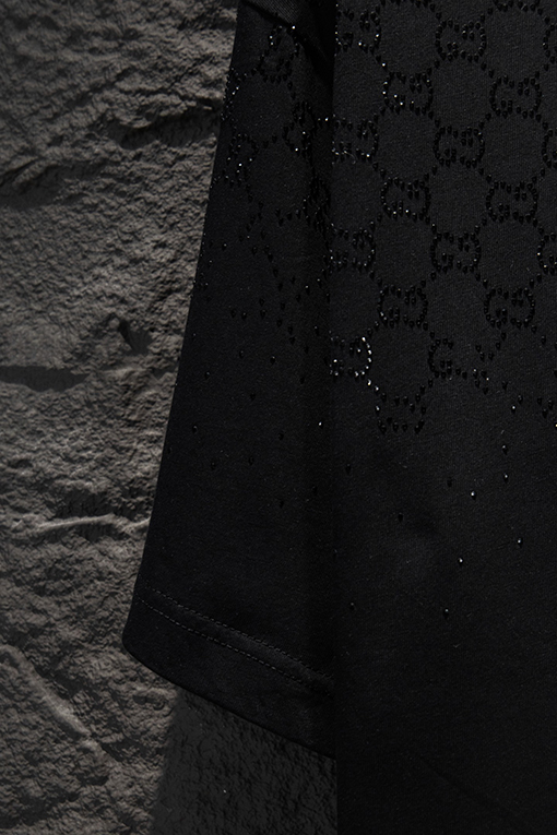 グッチ 新作 メテオ ラインストーン 半袖Tシャツ