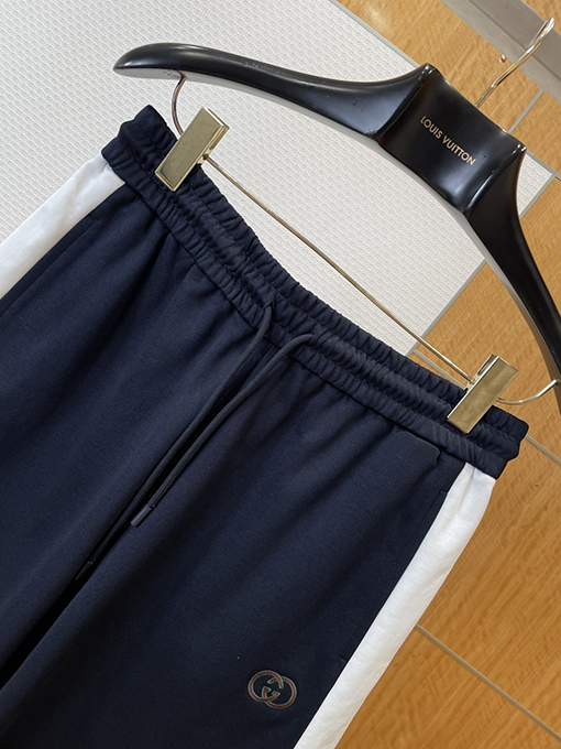 グッチコピー 刺繍りカラーブロックカジュアルショートパンツ