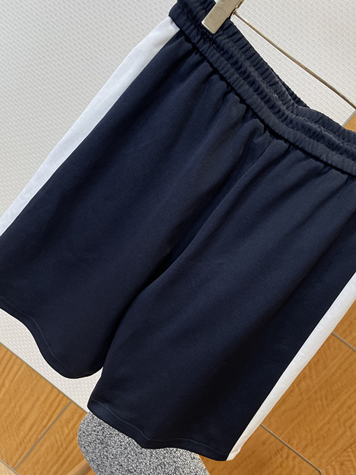 グッチコピー 刺繍りカラーブロックカジュアルショートパンツ