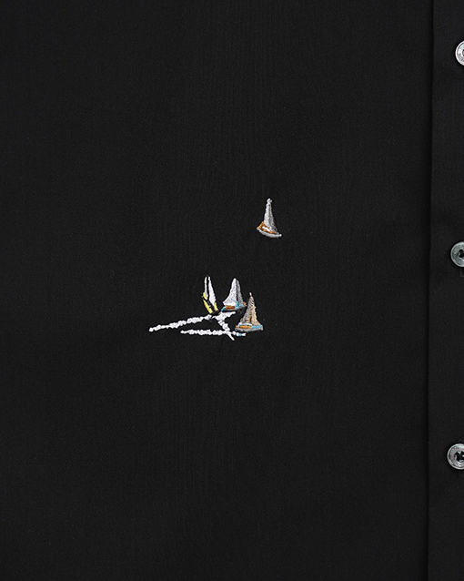 ルイヴィトンコピー LV 刺繍オーシャンセイルシリーズ 長袖シャツ