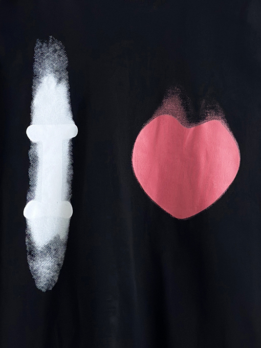 バレンシアガコピー Balenciaga 520 限定ブラーアウロングスリーブシャツ