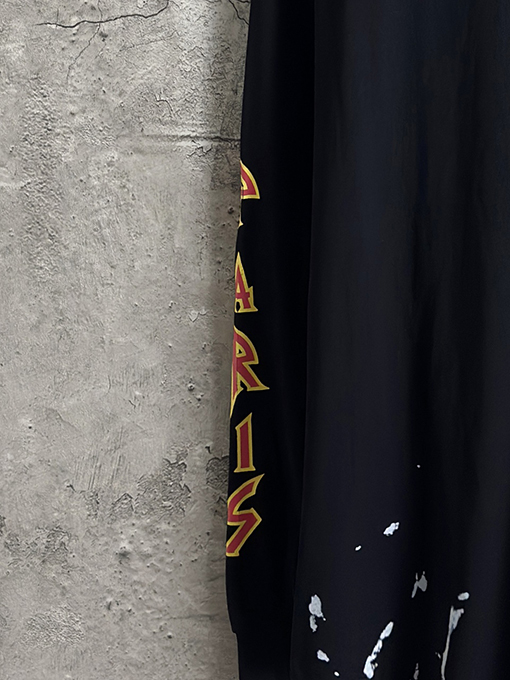 バレンシアガ Balenciaga ライトニングレターリップドロングスリーブシャツ