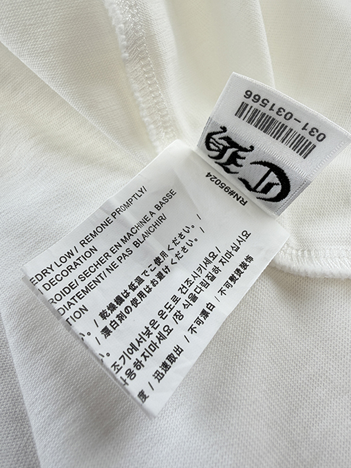 クロムハーツコピー 刺繍半袖Tシャツ