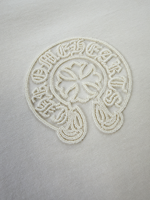 クロムハーツ 新モデル刺繍半袖Tシャツ