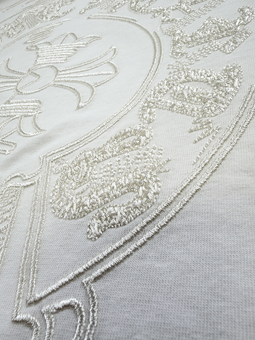 クロムハーツスーパーコピー クラシックな刺繍半袖Tシャツ