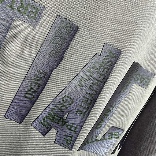 バレンシアガスーパーコピー Balenciaga 洗いざらしのクルーネック半袖Tシャツ