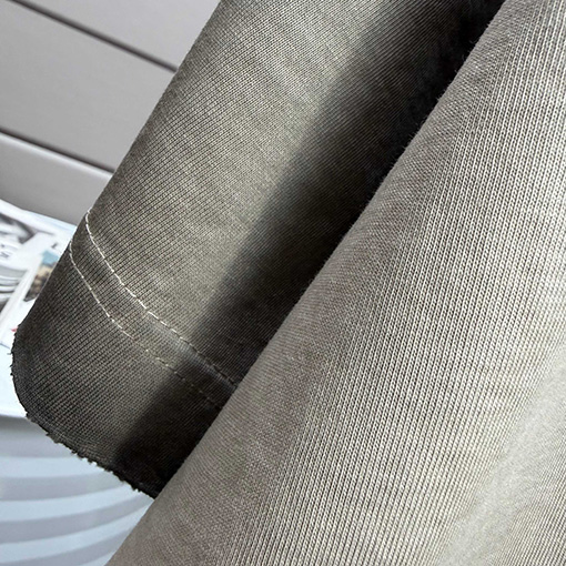 ヴァレンティノ Valentino ダメージ320gプリントのクルーネック半袖シャツ