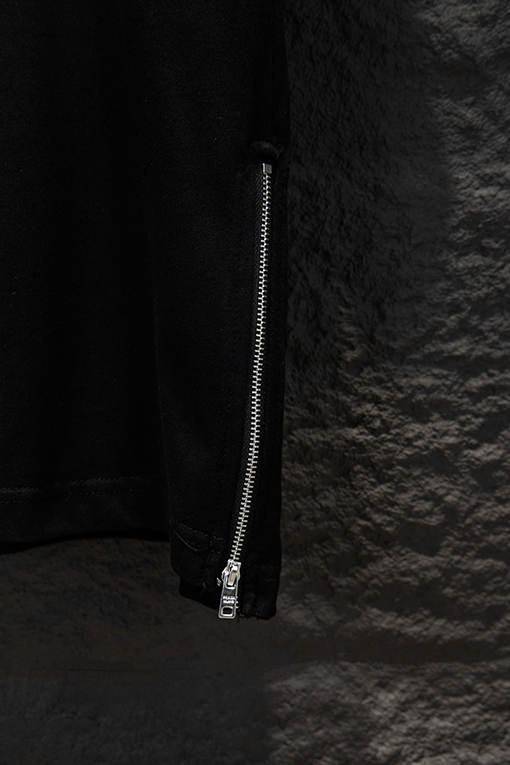 プラダスーパーコピー 新作パッチワークハードウェアジッパー半袖Tシャツ