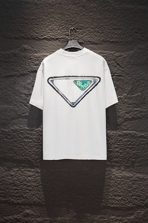 プラダ PRADA 新作グラフィティプリント半袖Tシャツ