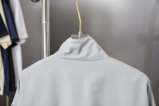 バレンシアガ BALENCIAGA 57 デニムパッチワークスローガンウィンドブレーカージャケット