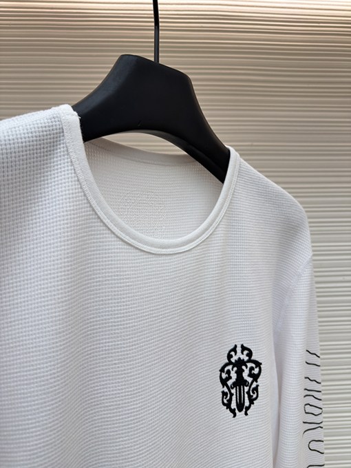 クロムハーツ DEADLY DOLL ワッフル長袖シャツ