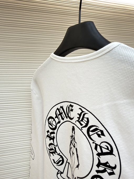 クロムハーツ DEADLY DOLL ワッフル長袖シャツ