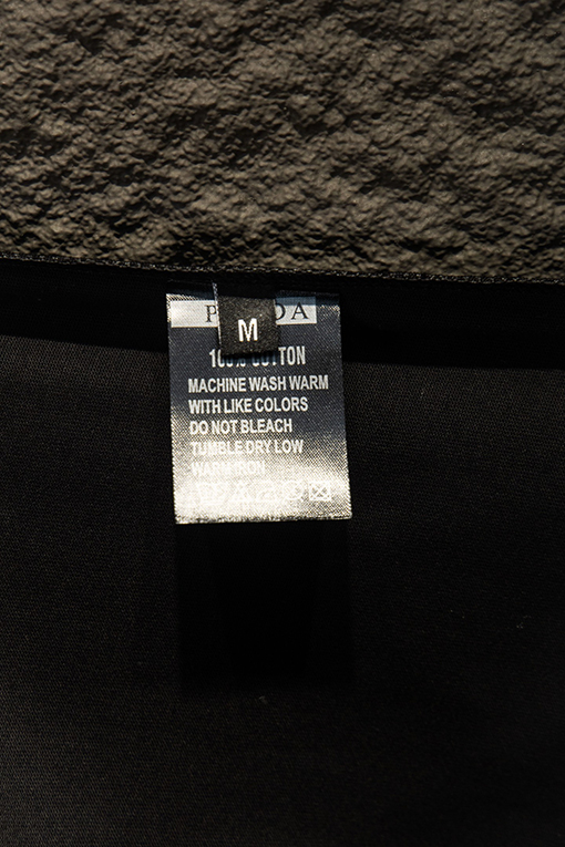 プラダ スプライスメタルシリコン半袖Tシャツ