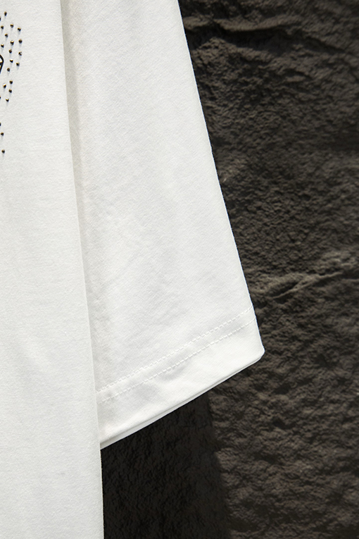 クロムハーツスーパーコピー 新作プリントラインストーン半袖Tシャツ