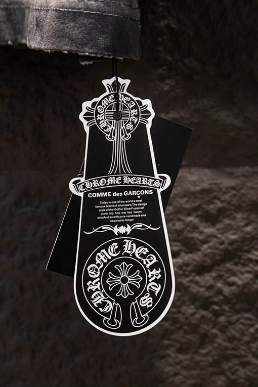 クロムハーツ 耐久性のある裏地カラーコーティングフロックシリコン半袖Tシャツ