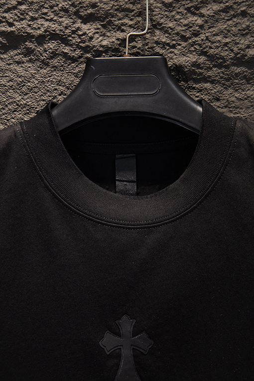 クロムハーツコピー クラシックなラインストーンの半袖Tシャツ