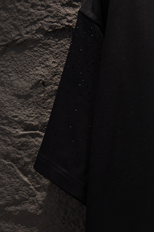 クロムハーツコピー クラシックなラインストーンの半袖Tシャツ