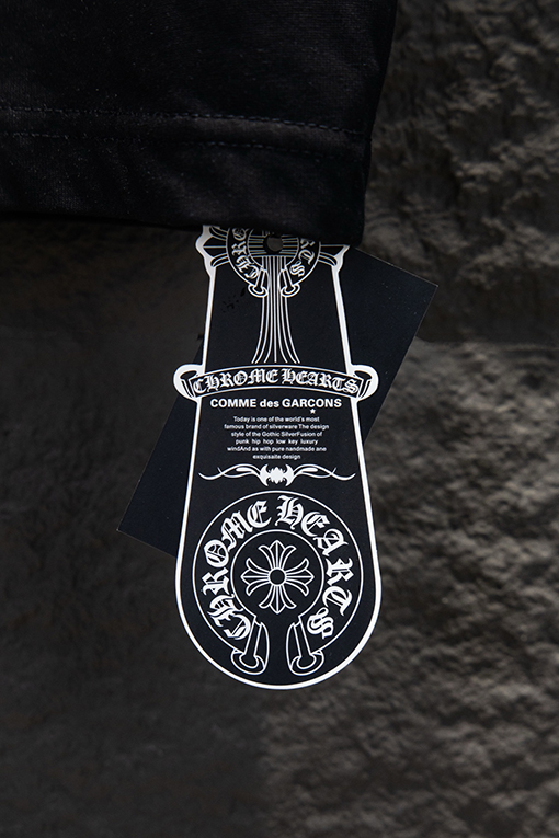 クロムハーツ 新作 ウォッシュプリント ホロウ刺繍 半袖Tシャツ