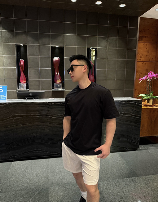 サンローラン ニューヨークコレクション プリント半袖Tシャツ