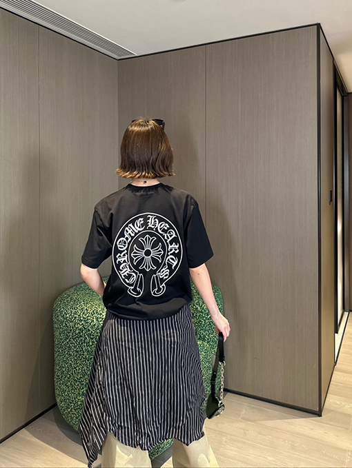 クロムハーツ ニューヨークコレクション プリント半袖Tシャツ