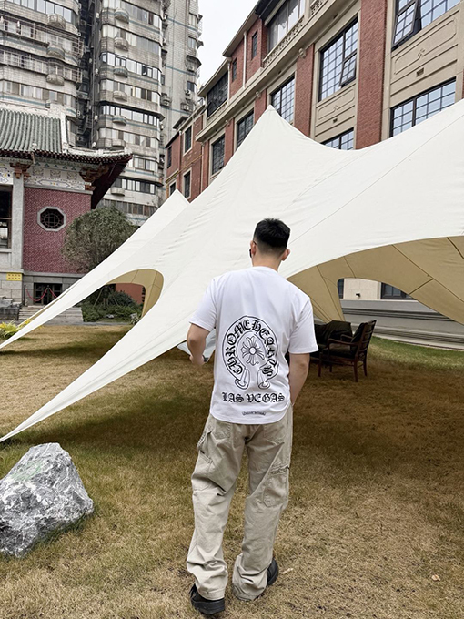 クロムハーツ ニューヨークコレクション プリント半袖Tシャツ