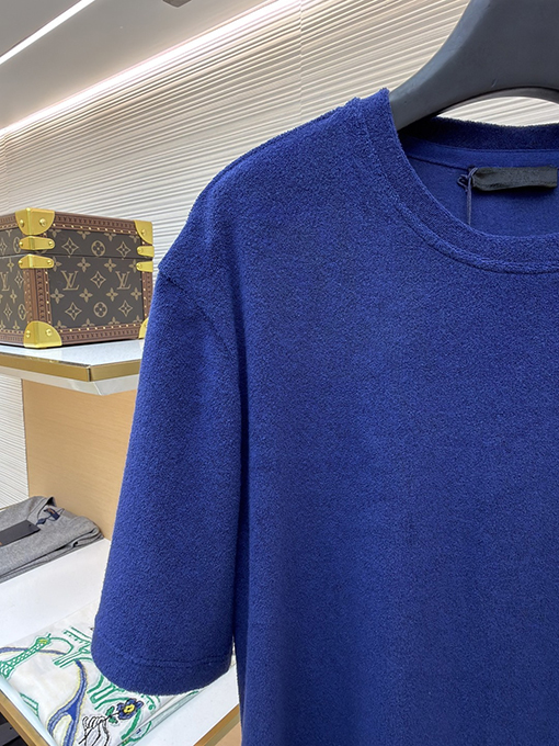 プラダコピー トライアングルロゴテリークロス半袖Tシャツ