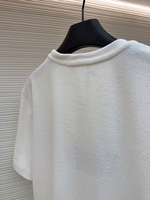 プラダコピー トライアングルロゴテリークロス半袖Tシャツ